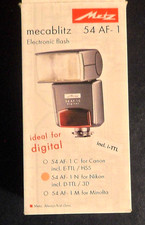 Metz Mecablitz 54 AF-1 Electronic Flash For N...