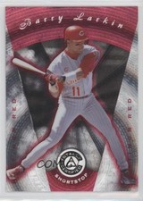 1997 Pinnacle Totally Certified Platinum Red 1240/3999 Barry Larkin #25 HOF n1u