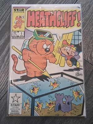 Heathcliff #1 (Marvel Comics April 1985) (Pre-owned)