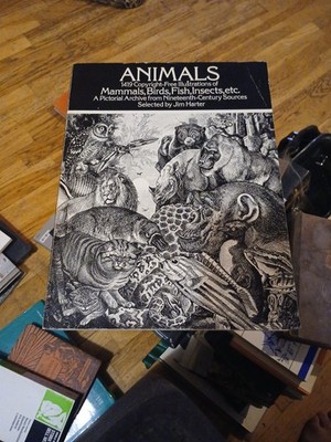 TIERE 1419 URHEBERRECHTSFREIE ILLUSTRATIONEN VON SÄUGETIEREN, VÖGELN, FISCHEN, INSEKTEN USW.