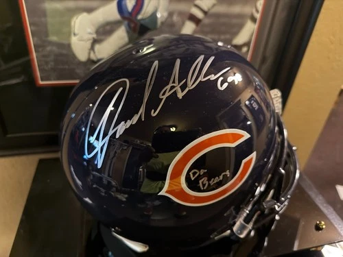 Jared Allen Signed Chicago Bears Slate Full Size Helmet PSA / DA BEARS