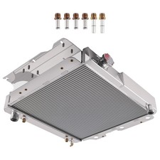 Aluminum Cooling Radiator for Jeep Wrangler 1987-2006 CSF2576 CU2101 4 Row