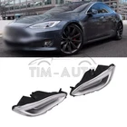 Pair Headlight Assembly Left+Right For Tesla Model S 2016 2017 18 19 2020