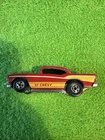 Hot Wheels '57 Chevy 1976 1:64 Diecast Red Vintage Blackwall Hong Kong Car