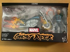 Marvel Legends Ghost Rider with Motorcycle 6  Figure Johnny Blaze Hasbro 2017