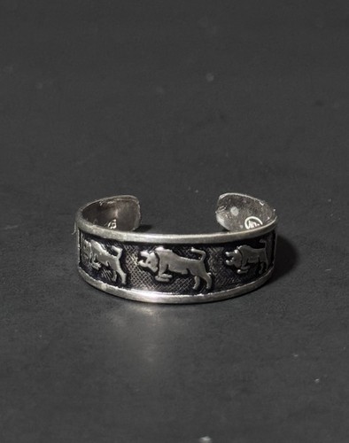 925 Sterling Silver Avon Adjustable Toe Ring Size 5.25