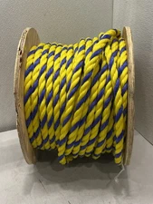 Ideal Pro-Pull Polypropylene Rope 3/4" x 300' Yellow/Blue 31-855