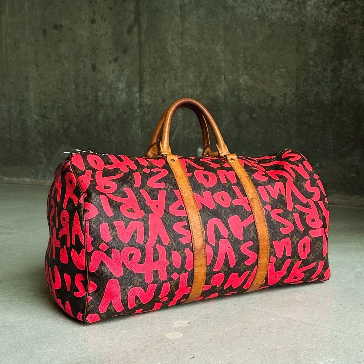Louis Vuitton Stephen Sprouse Monogram Graffiti Keepall 50 Duffle