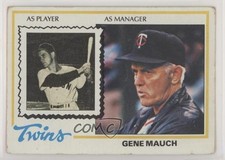 1978 Topps Gene Mauch #601 jm6