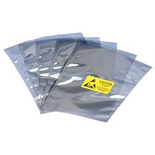 50pcs Anti Static Bags ESD Shielding Bags Reusable with Labels 8"x12"