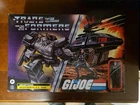 Transformers GI Joe X Crossover Megatron Hiss Tank with Baroness Figure New