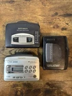 Lot Of 3 Vintage Cassette Players - UNTESTED - Sony Walkman / aiwa / Optimus