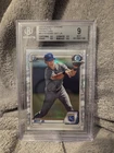 2020 Bowman Chrome Bobby Witt Jr. 1st Bowman Refractor /499 BGS 9