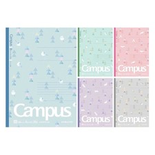 KOKUYO Campus Notebook Limited Edition B5 Dotted Ruled Paper Palette Tree 5-Colo