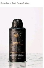 Bath  Body Works Noir Men  s Deodorizing Body Spray 24 Hour, 3.7 oz/104 g