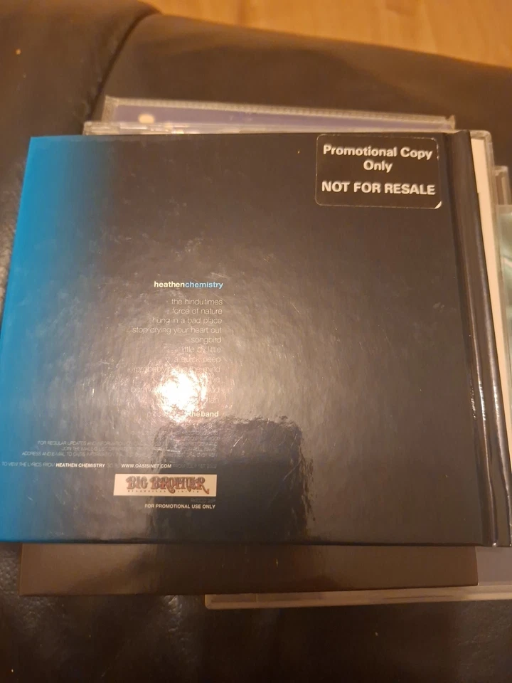 Oasis Promo Cds Heathen Chemistry  - Image 2 of 4