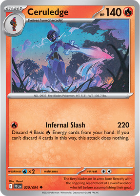 Pokemon TCG Phantasmal Flames Set Single Cards 1-094 YOU CHOOSE! Ready to Ship