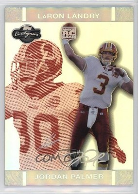 2007 Co-Signers Changing Faces Hyper Silver Red /150 Jordan Palmer Rookie RC 0q3