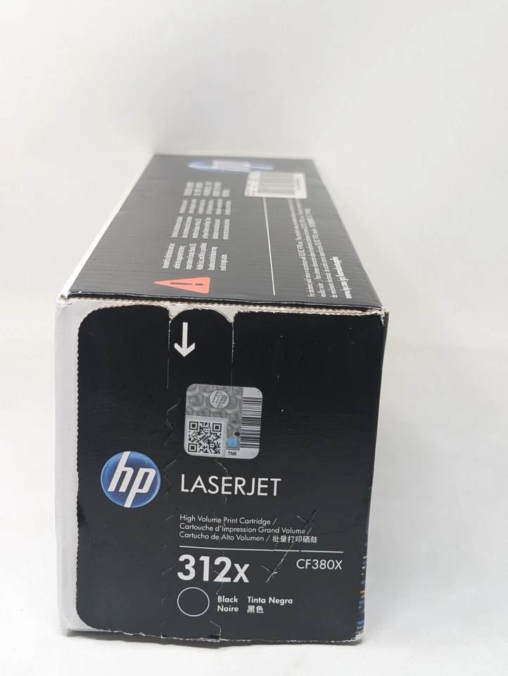 HP 312X High Yield Black LaserJet Toner Cartridge, CF380X (NEW-SEALED) - Image 2 of 4
