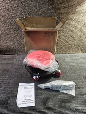 Torin Heavy Duty Rolling Pneumatic Creeper Garage Padded Mechanic Stool Red