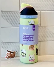 Owala Freesip 32oz Urban Outfitters UO Cat Collage Catwala Bottle NEW AUTHENTIC