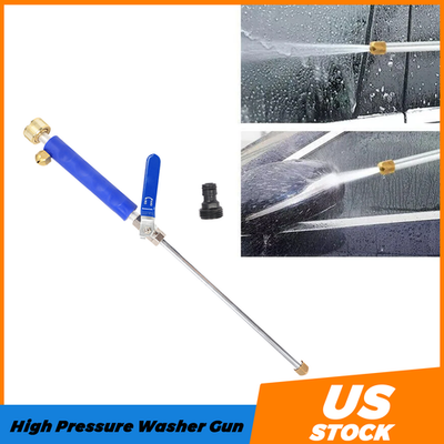#ad #ad High Pressure Power Washer Water Spray Gun Nozzle Wand Attachment Garden Hose US $6.56