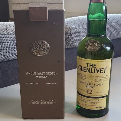 The Glenlivet 12 Jahre Single Malt Scotch Whisky Schottland 700 ml in Box