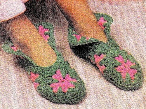 COZY Fall Cuffed Slippers/Apparel/Crochet Pattern INSTRUCTIONS ONLY - 第 1/1 張圖片
