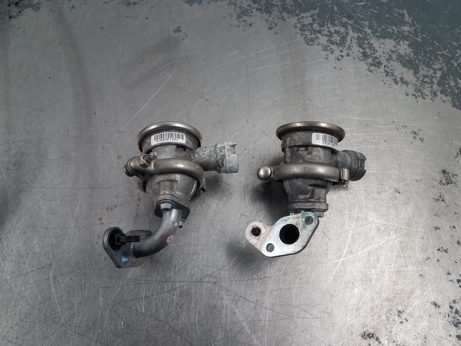2021 McLaren 765LT 4.0L M840T Left / Right EGR Valves #5537 C7