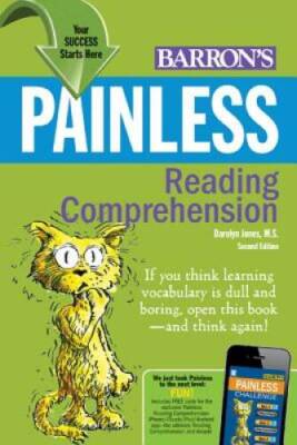 Painless Reading Comprehension (Barron's Painless Series) - Paperback - GOOD
