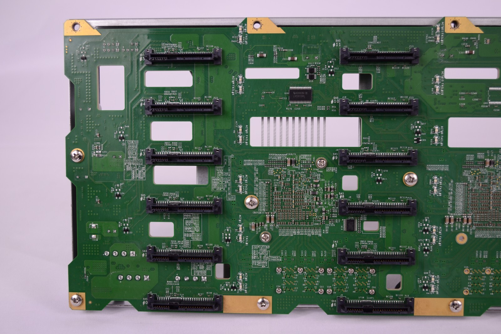 Supermicro BPN-SAS3-846EL1 rev 1.01 SAS 12G single expander backplane ...