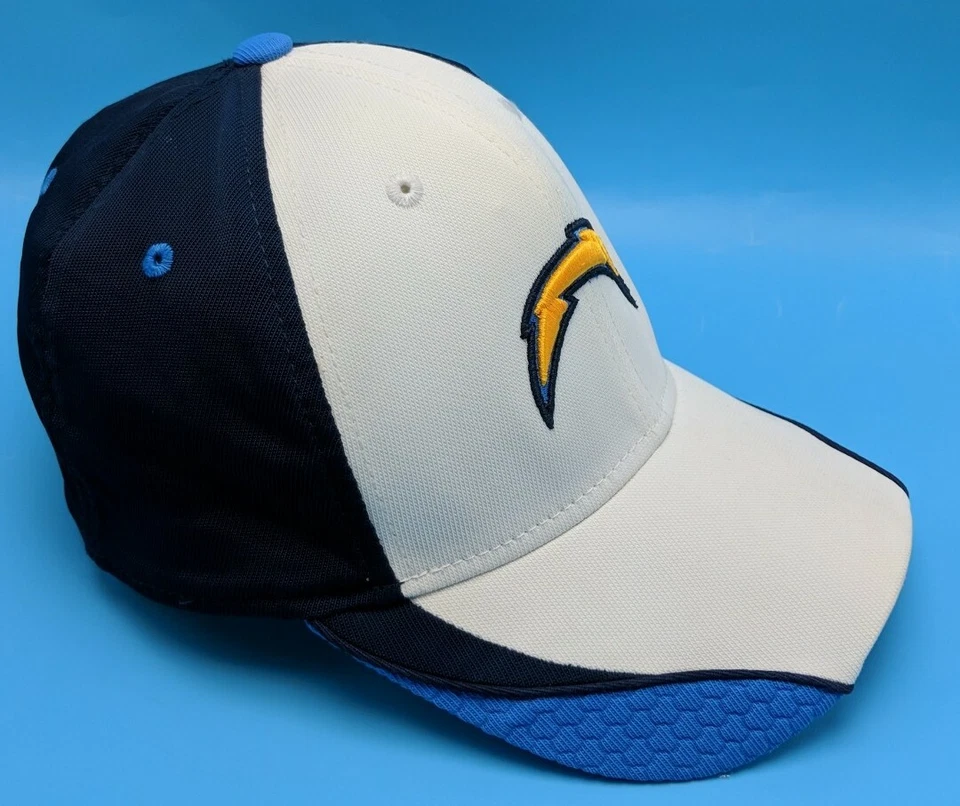 LOS ANGELES CHARGERS hat Reebok fitted blue / white cap - size S / M - Imagem 3 de 4