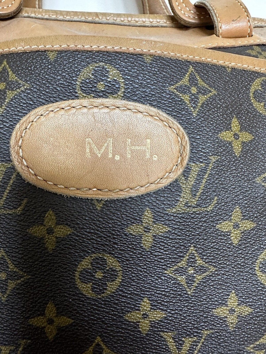 Vintage Louis Vuitton French Company Vintage carry on Luggage bag
