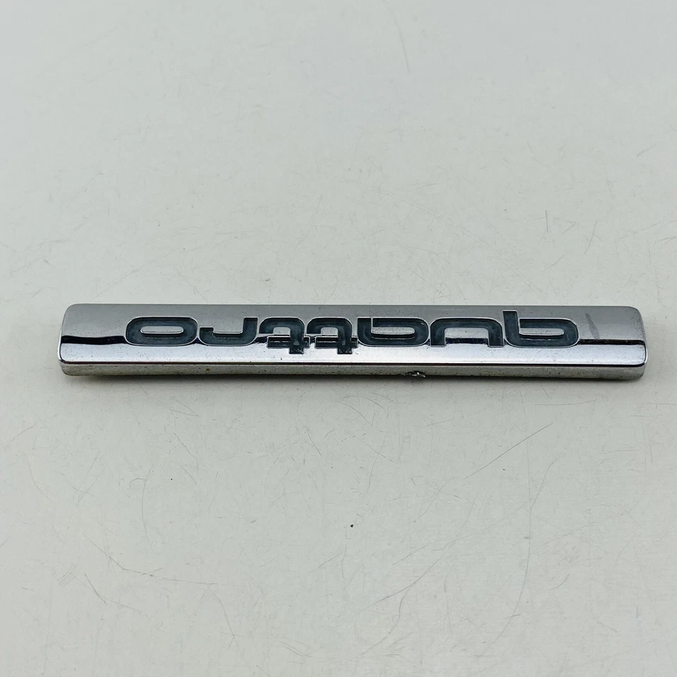 Audi Allroad Quattro 2001-2005 emblema insignia logotipo letras cromo trasero OEM D55 Foto 3 de 4