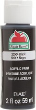 Apple Barrel Acrylic Paint in Assorted Colors 2 Ounce , 20504 Black