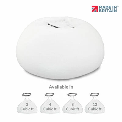 Bean Bag Refill Top Up Polystyrene Beads Booster Filling Beans rucomfy Beanbags - Image 1 of 4