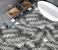 3D Black Leaves 3657NA Floor WallPaper Murals Wall Print 5D AJ WALLPAPER AU Fay