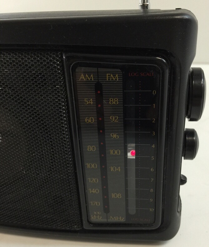 Retro Vintage Soundesign AM/FM Portable Radio Model No. 2236BLK | eBay