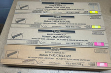 Set of Compatible Konica Minolta: 2 TN613Y Yellow and 2 TN613M Magenta Toners