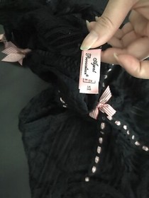 NEW Agent Provocateur KRYSTALANA CORSELETTE BRA CORSET 34B $590 HOLIDAY GIFT