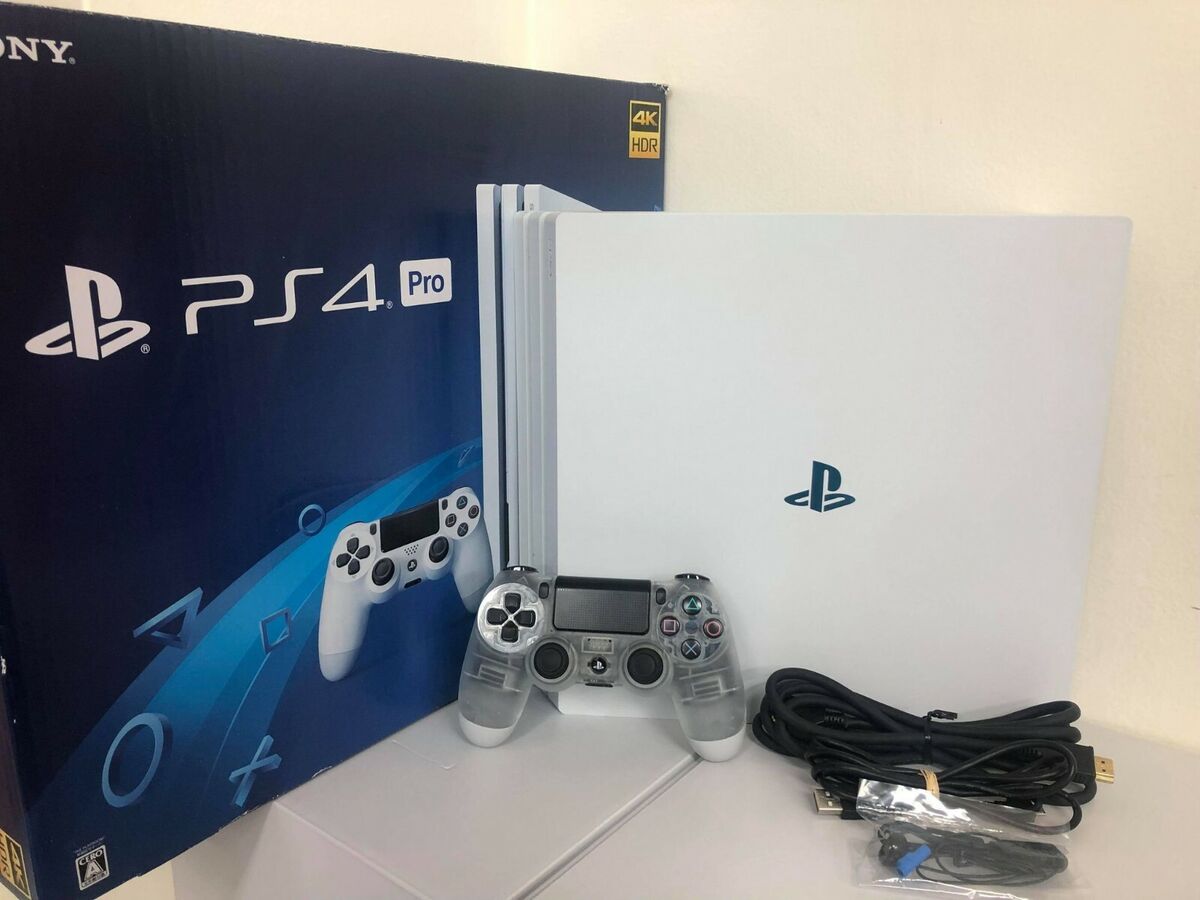 Sony PS4 Pro Playstation Pro 1TB CUH-7000B Set Console Controller Fast F/S  Japan