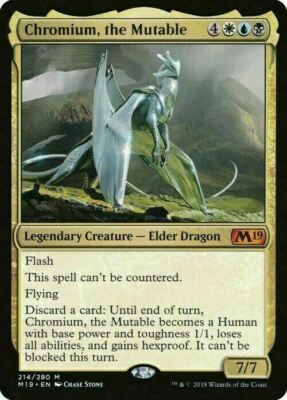 Chromium, the Mutable ~ Core 2019 [ Excellent ] [ Magic MTG ]