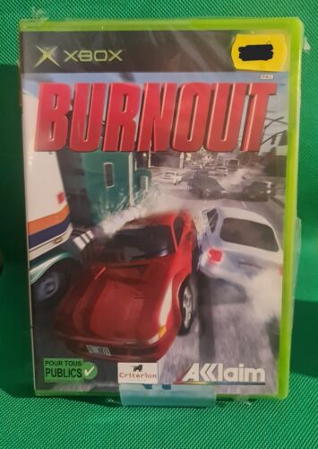 Burnout Xbox - NEUF - Version Française - Photo 1/6