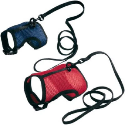 PET HARNESS & LEASH - Sharples Walk N Vest Safety Lead Animal Rabbit Ferret Cat