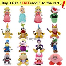 Super Mario Bros. Plush Toy Stuffed Doll Soft Animals Kids Birthday Xmas Gift
