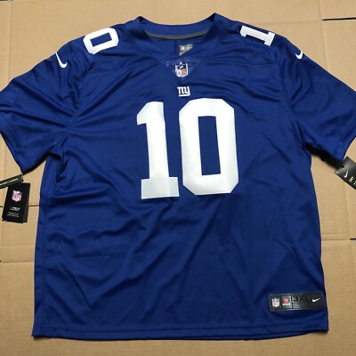 NEW Nike New York Giants Eli Manning Stitched Jersey Menâs Size 3XL XXXL $150 | eBay