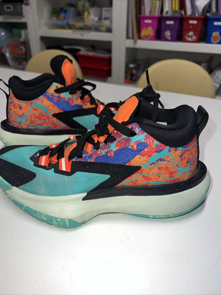 NIKE Air Jordan Zion 1 Project Z Cone Jade Shoes - Mens Size 6
