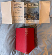 Captains Courageous by Kipling UK movie tie-in DJ VG+ 1937 Spencer Tracy