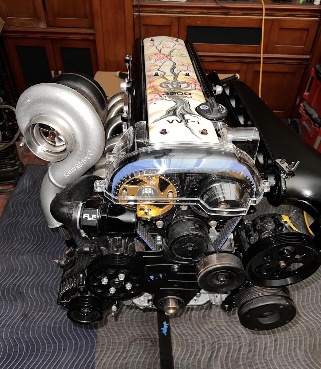 1JZ-GTE VVT-i 用 クリアカムカバー JZX100 チェイサー など 1JZ VVTI GTE CLEAR CAM TIMING BELT COVER FIT TOYOTA CHASER