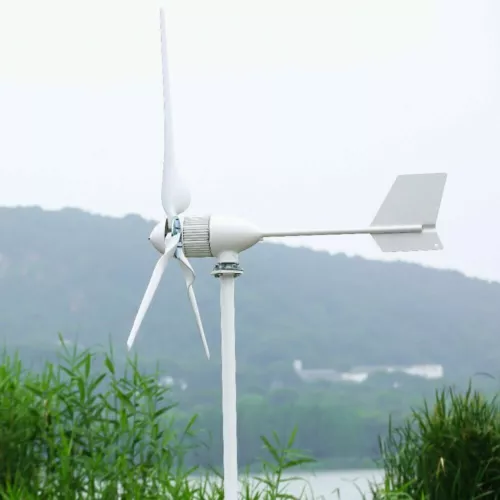 5000W Windkraftanlage Komplett 48V Windgenerator Windrad Grid Wechselrichter - Bild 8 von 19